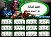 Calendário Descendentes 2025 Colagem de Foto