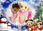 Natal do Mickey Minnie e Pato Donald