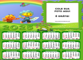 Calendário Fifi e os Floriguinhos 2025 Foto Montagem