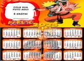 Calendário Naruto 2025 Montagem Online