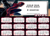 Calendário SpiderMan 2025 Montagem Grátis