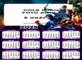 Calendário Vingadores Ultimato 2025 Montagem Grátis