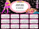 Calendário Barbie Escola 2025 Montagem