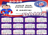 Calendário Bahia Futebol 2025 Time Montagem