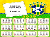 Calendário Brasil 2025 Montagem Online