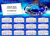 Calendário do Cruzeiro 2025 Colagem de Foto