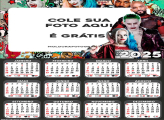 Calendário Esquadrão Suicida 2025 Foto Montagem