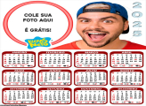 Calendário Luccas Neto 2025 Foto Montagem