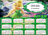 Calendário Tinker Bell 2025 Montagem Grátis