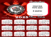 Calendário Minha Paixão Corinthians 2025 Montagem Online