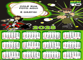 Calendário Ben 10 Desenho 2025 Colagem de Foto