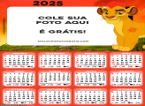 Calendário A Guarda do Leão 2025 Foto Montagem