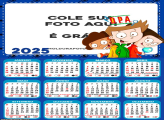 Calendário DPA Detetives do Prédio Azul 2025 Foto Montagem