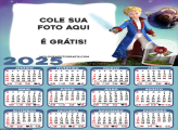 Calendário O Pequeno Príncipe 2025 Montagem para Foto