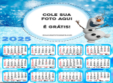 Calendário Boneco de Neve Olaf 2025 Online