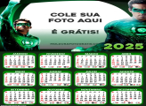 Calendário do Lanterna Verde 2025 Foto Montagem