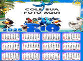 Calendário Rio 2025 Colagem de Foto