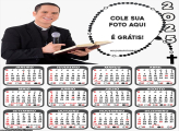 Calendário Padre Miguel Angelo 2025 Montagem para Foto