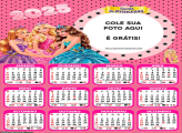 Calendário Barbie Escola de Princesas 2025